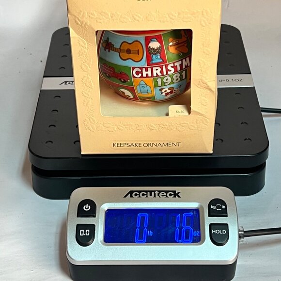 Vintage Hallmark 1981 Son Christmas Satin Ornament Keepsake Unbreakable - Picture 8 of 8